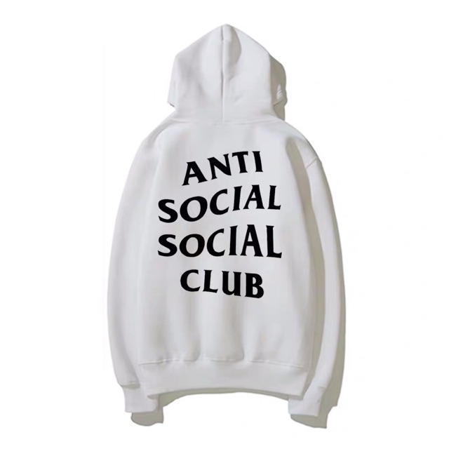 ÁO HOODIE ANTISOC TRẮNG