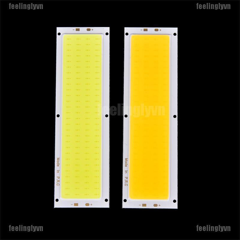 ❤TOP❤ Đèn LED COB 10W độ sáng 1000LM điện áp 12V-24V kích thước 12cm x 3.6cm YO