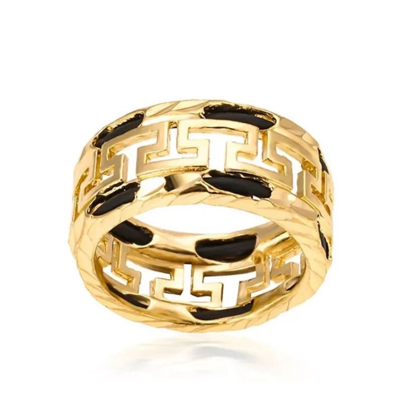 Nhẫn Nam Phong Thủy Họa Tiết Lông Đuôi Voi Mẫu UH 0050.03.01 - Mang Nhìn Rất Mạnh Mẽ - Phong Thủy - Lokalo