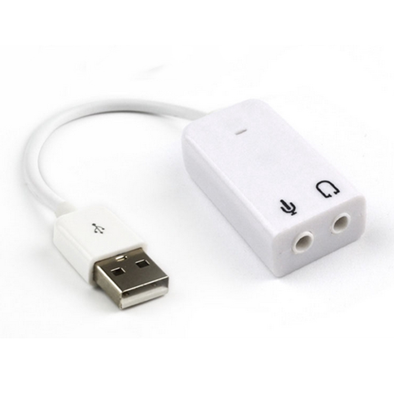 Cáp Chuyển Đổi Âm Thanh Kênh 7.1 Usb 2.0 Chuyên Dụng Đa Năng Cho Laptop