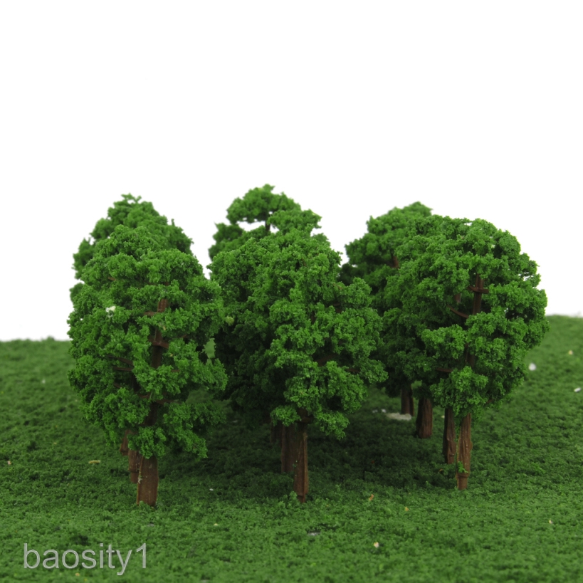 [Baosity1] 60 Mô Hình Cây Trang Trí Phong Cảnh Đường Ray Xe Lửa Diorama Tỉ Lệ 1: 150 N