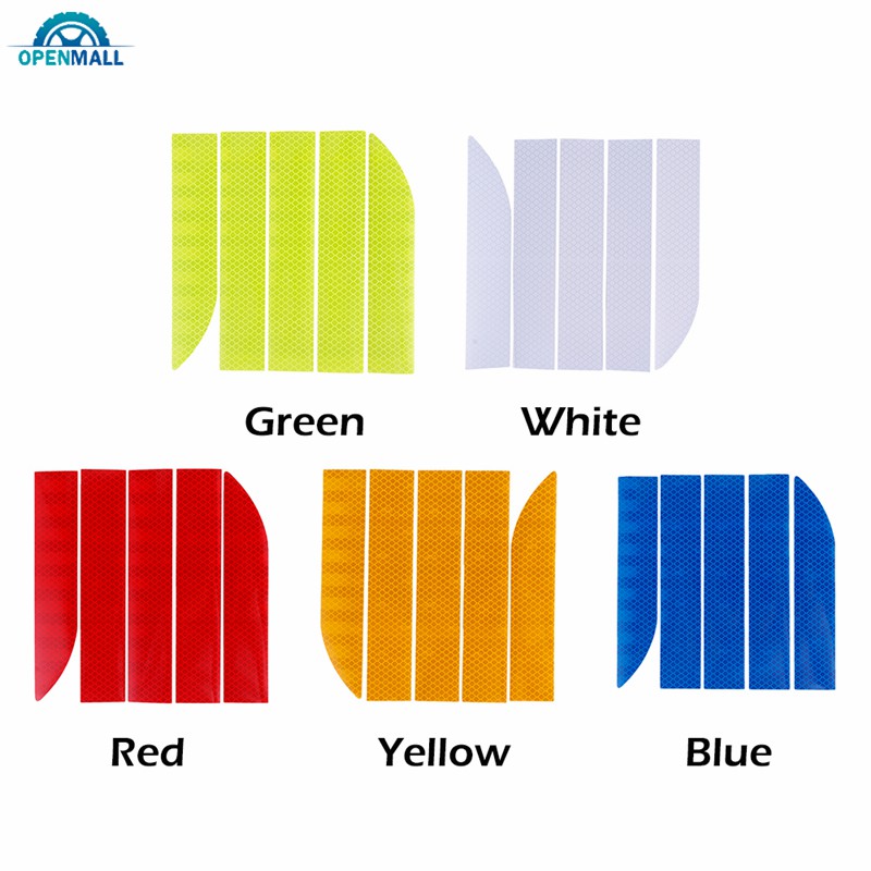 Set 5 Miếng Dán Phản Quang Cảnh Báo Cho Xe Hơi