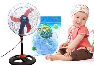 Lưới bọc quat an toàn cho bé