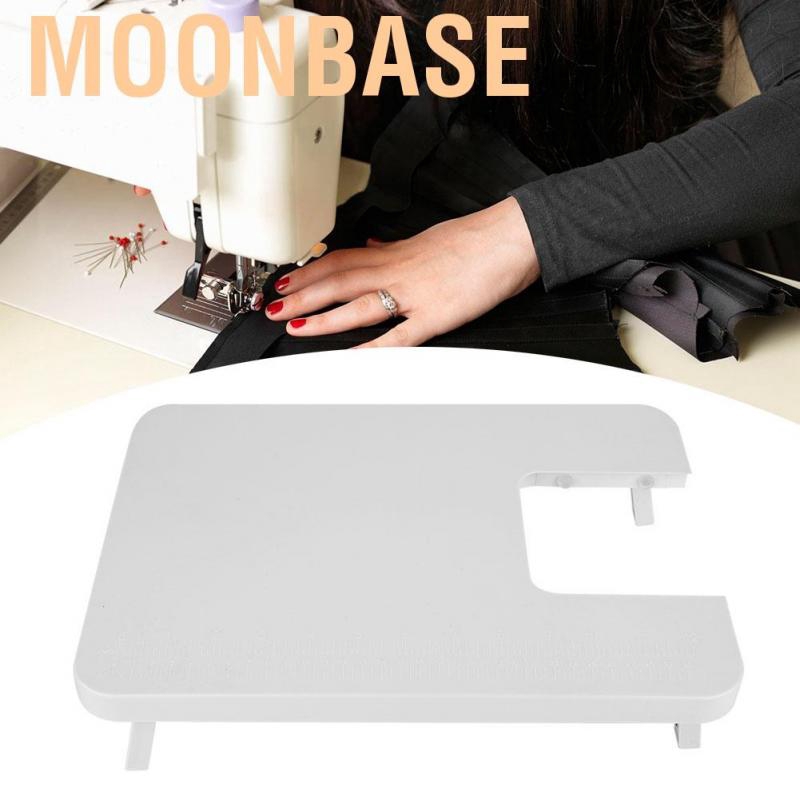 Moonbase Abs Plastic Mini Desktop Sewing Machine With Extension Table Board Portable Flexible and Convenient