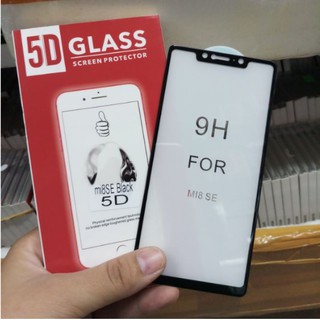 Kính cường lực 5D xịn cho Xiaomi Mi 8 SE full keo màn hình ( siêu cứng )