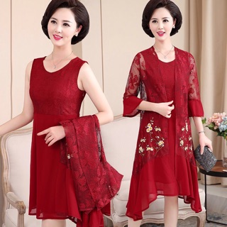 Váy đầm trung niên nữ