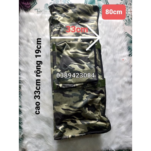 Túi đựng đồ câu vuông, sửa chữa du lịch 50cm,70cm 80cm