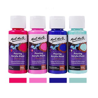 Set màu Acrylic đổ Pouring Mont Marte (60ml)