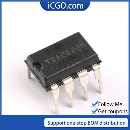 10 CÁI TDA2822M DIP8 TDA2822 DIP 2822M DIP-8 IC mới