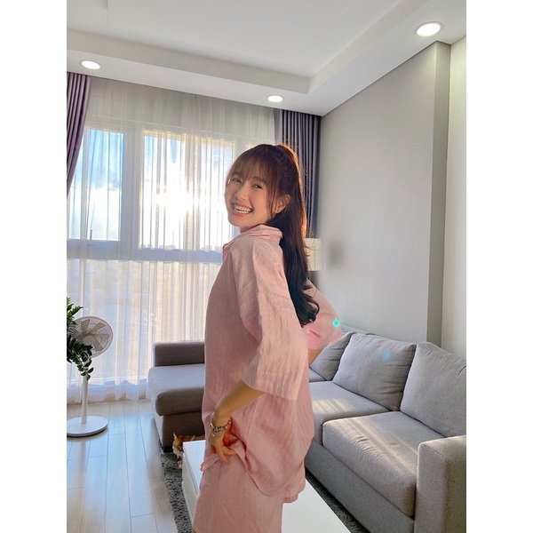 Set đồ sơ mi nữ thoải mái năng động DORI SET