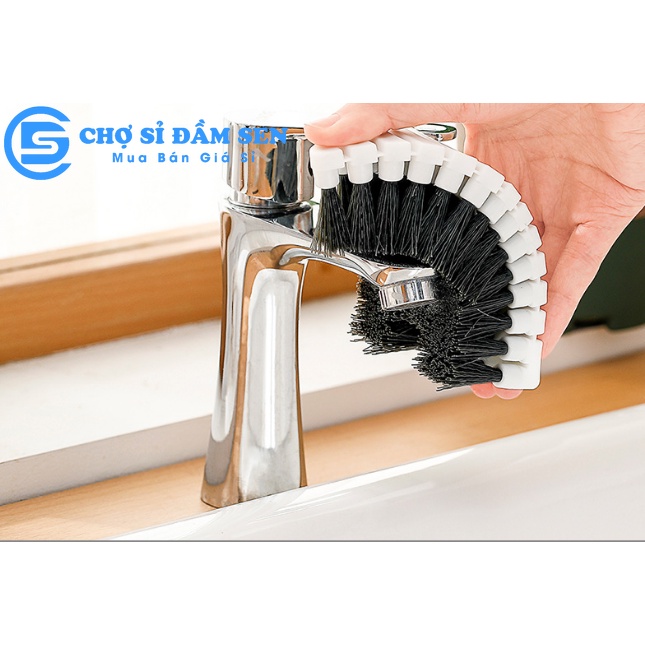 Bàn chải vệ sinh đa năng có thể uốn cong phù hợp mợi bề mặt cần làm sạch G391-BanChaiCong