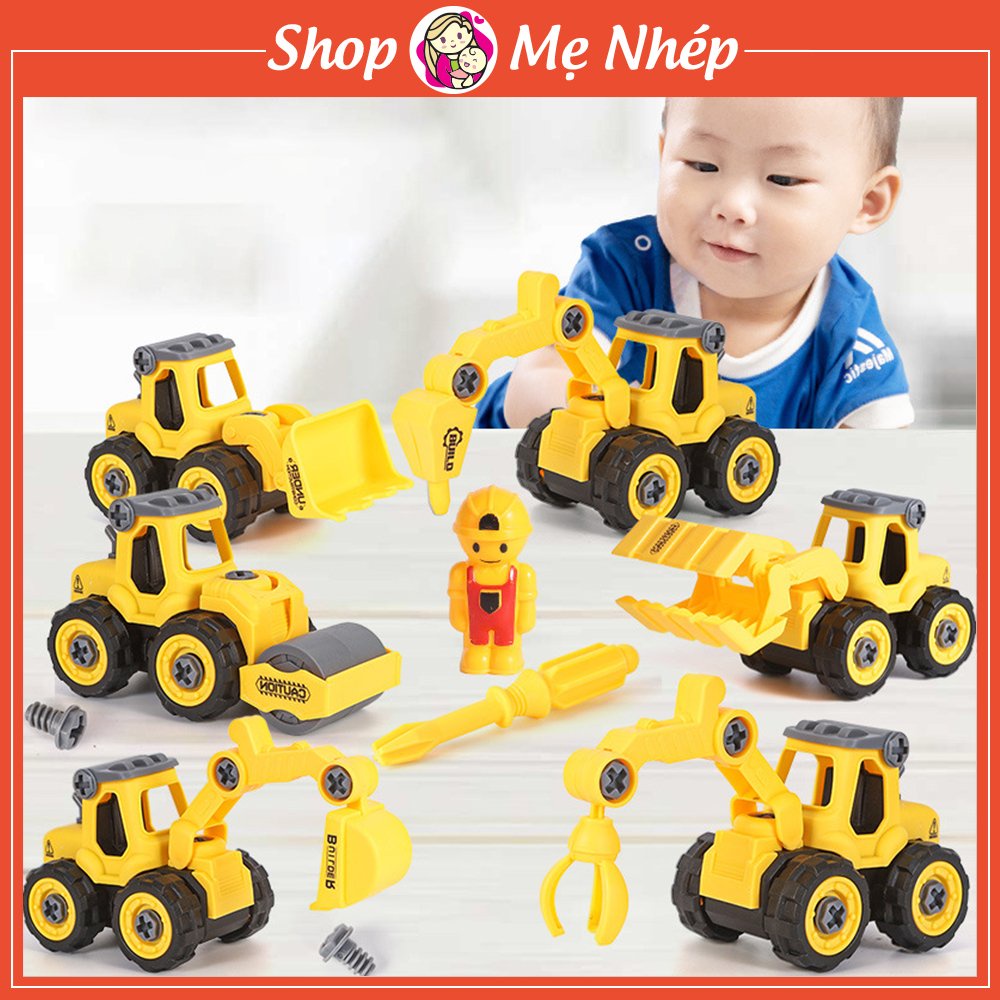 Xe đồ chơi cho bé – Bộ đồ chơi lắp ráp ô tô giúp bé phát triển tư duy, trí não (xe ô tô đồ chơi lắp ráp)