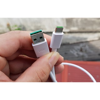 Cáp OPPO VOOC 3.0 Sạc Nhanh chân Type C (Lõi Xanh)1m/2m