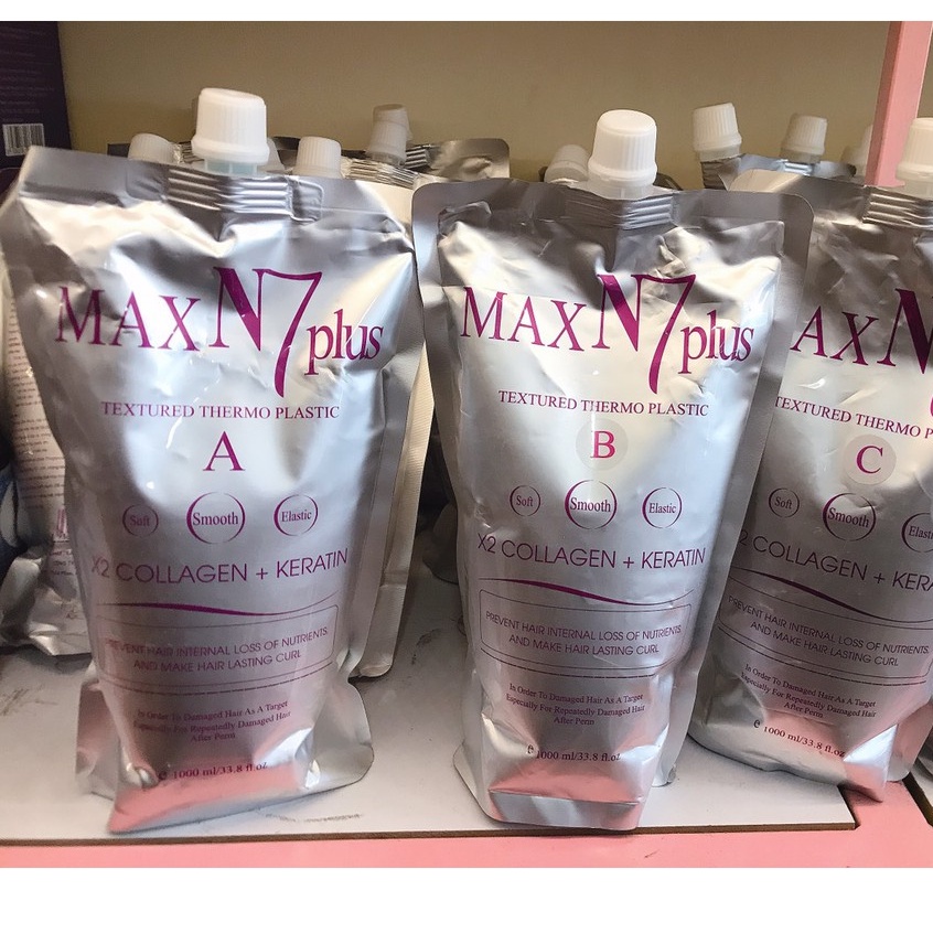 Kem uốn xoăn nóng Max N7 collagen A 1000ml