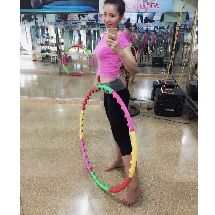 Vòng lắc eo massage Hula Hoop