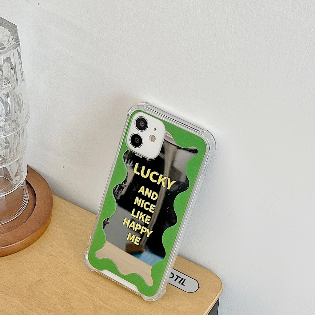 Ốp lưng iphone Ốp Điện Thoại TPU silicone Mặt Gương Thời Trang Cho iPhone 11 pro max X Xr Xs max 7 8 Plus 13 14pro pro max Dinuo case