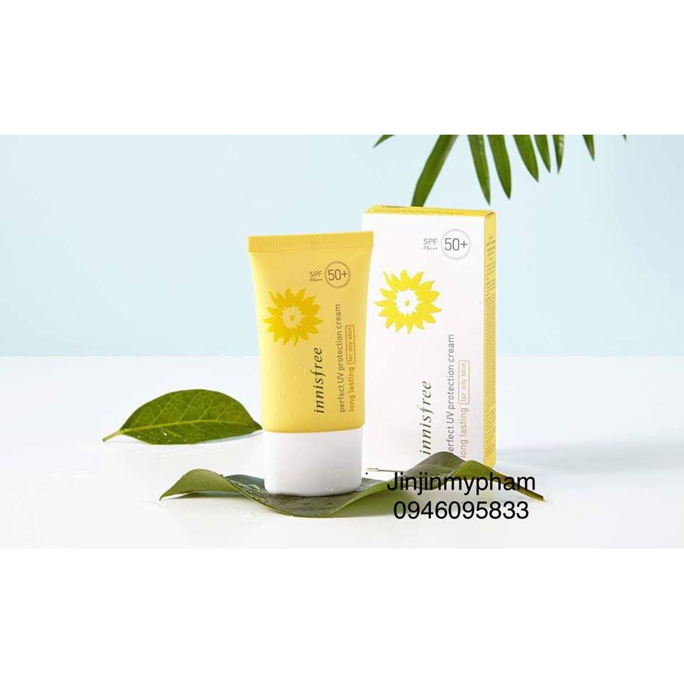 [INNISFREE] Perfect UV Protection Cream - Long Lasting (For Dry Skin)