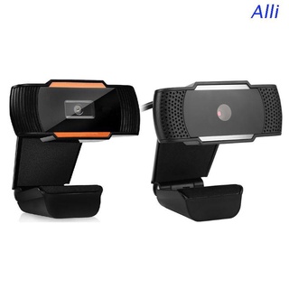 Webcam usb có micro dạng xoay cho máy tính / laptop