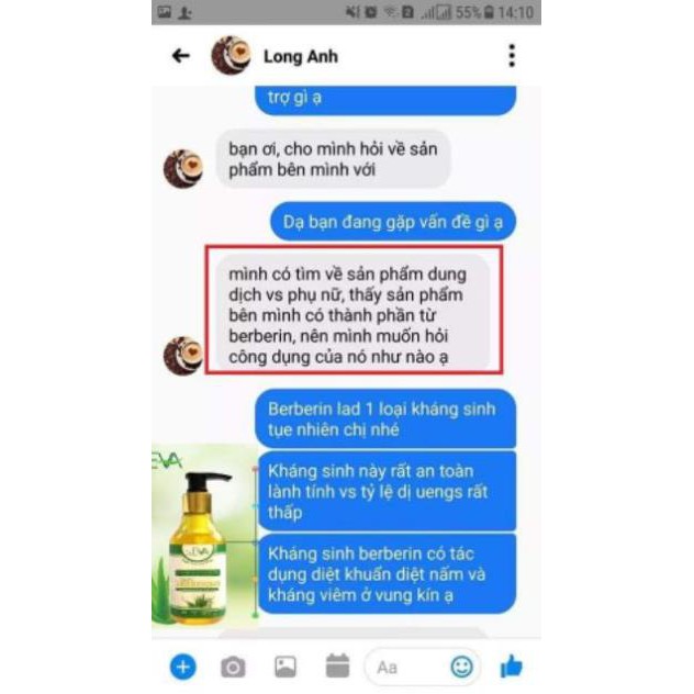 DUNG DỊCH VỆ SINH DR EVA - Viện hàn lâm KHCNVN