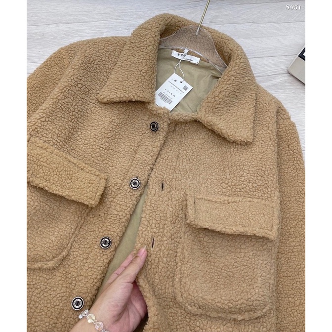 Áo khoác mùa đông lông cừu