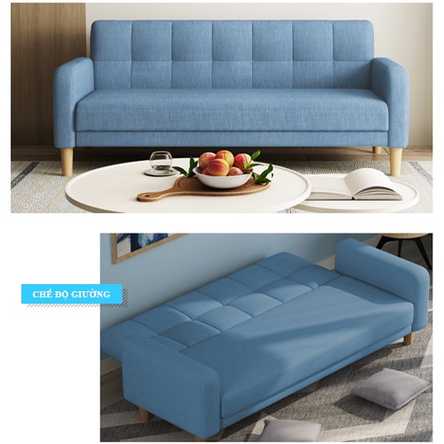 Ghế Sofa Giường Phòng Khách Giá Rẻ Đẹp Gấp Gọn Thông Minh Chất Liệu Bọt Biển Cao Cấp