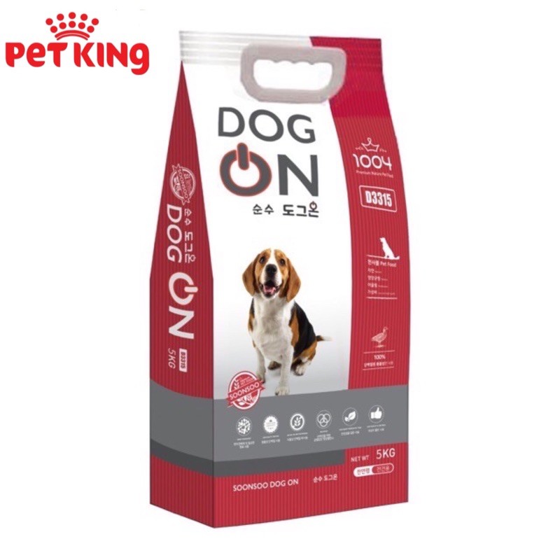 Thức ăn hạt Dog On 500gr nhập khẩu từ Hàn Quốc cho Cún yêu