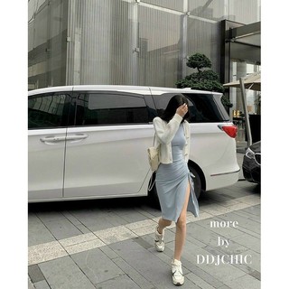 ĐẦM BODY RÚT DÂY XẺ ĐÙI