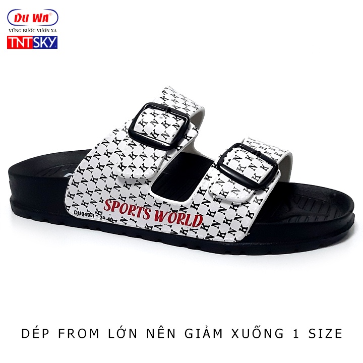 Dép nam quai ngang 2 khóa DUWA – Hàng chính hãng - SH006