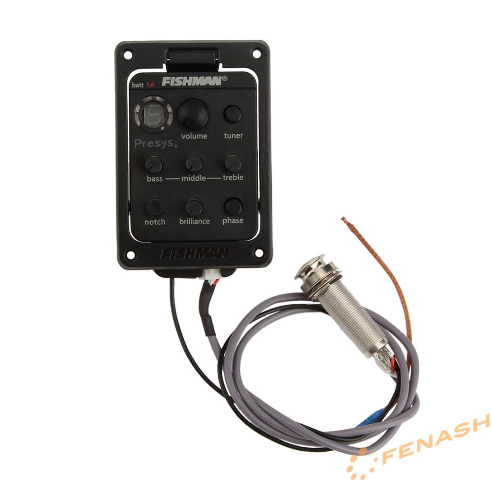 Bộ cân bằng âm thanh EQ FE FISHMAN 201 tiện lợi dành cho đàn guitar
