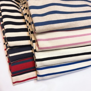 Áo pull kẻ cổ thuyền ( giá đã sale )