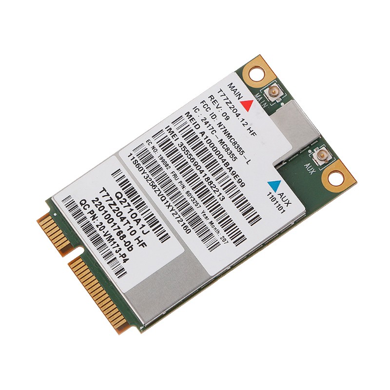 Thẻ Nhớ Đa Năng 60y3257 Gobi3000 Mc8355 3g Wwan Cho Lenovo Thinkpad W530 X230 T420 X220 | BigBuy360 - bigbuy360.vn