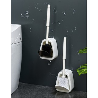 chổi cọ rửa nhà vệ sinh bồn cầu, nhà tắm, toilet treo tường bằng nhựa cao cấp