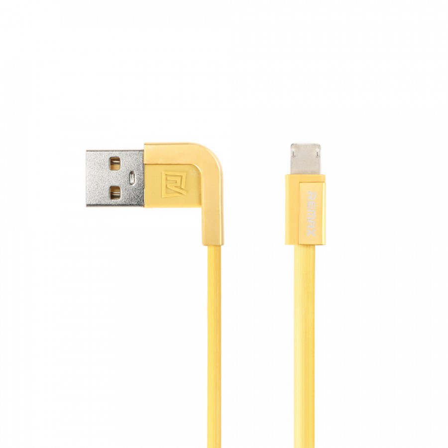 Cáp sạc iPhone cải tiến chống gãy gập đầu USB Remax RC - 052i