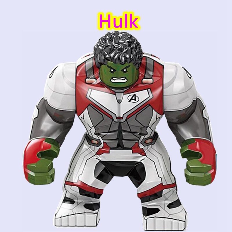 Đồ Chơi  Lắp Ráp Mô Hình Nhân Vật Hulk Truyện Tranh Marvel Mini Cho Trẻ Em
