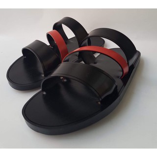 [FullBox] {Dép Lốp} Dép cao su Nam 3 quai chéo màu đỏ Hot