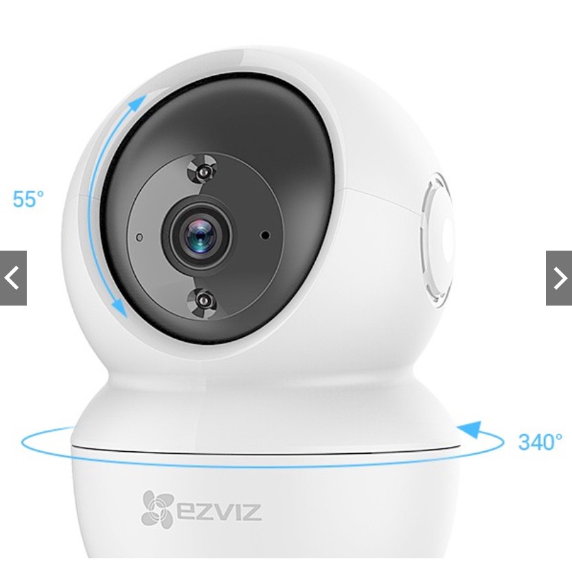 Camera wifi không dây, xoay 360 độ, Ezviz C6N 2MP 4MP 2K siêu nét, đàm thoại 2 chiều, theo dõi chuyển động