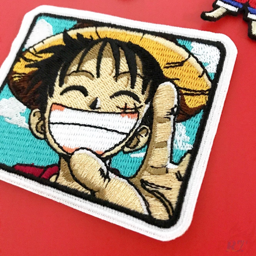 ☸ ONE PIECE Patch ☸ 1Pc Luffy Diy Sew on Iron on Patch（S-1）