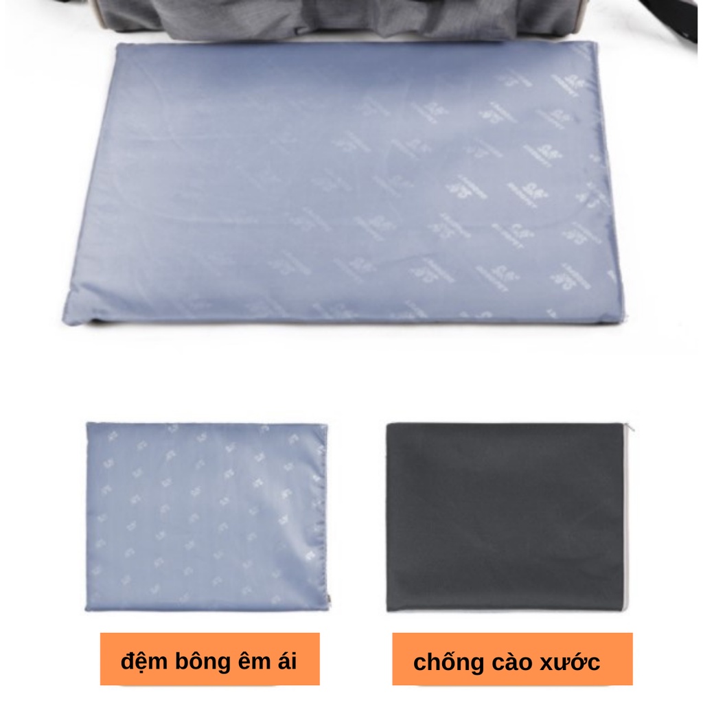 Dodopet Túi  Balo vận chuyển thú cưng cao cấp cố định an toàn trên ô tô chó mèo/ thú cảnh