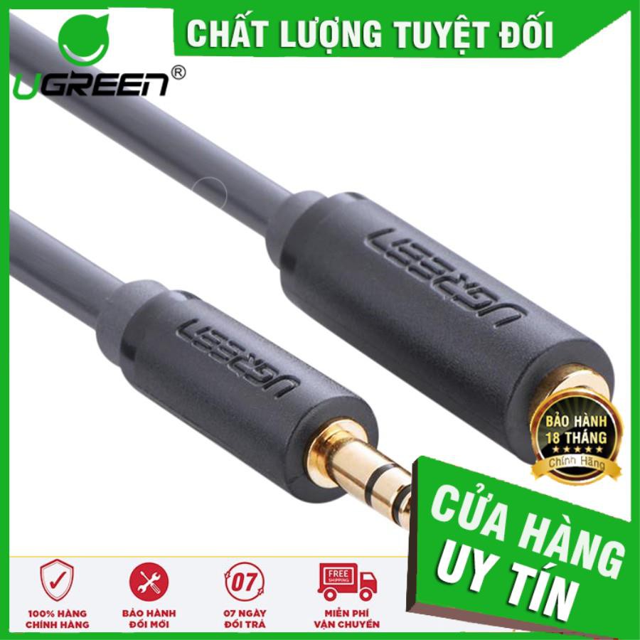 Cáp nối dài âm thanh hai đầu 3.5mm chính hãng UGREEN AV124 ✔HÀNG CHÍNH HÃNG ✔