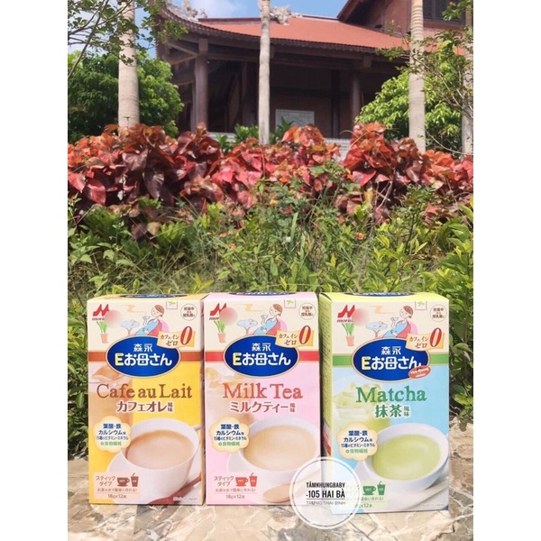 Sữa bầu Morinaga E - Okasan nội địa Nhật Bản 18g x 12 gói
