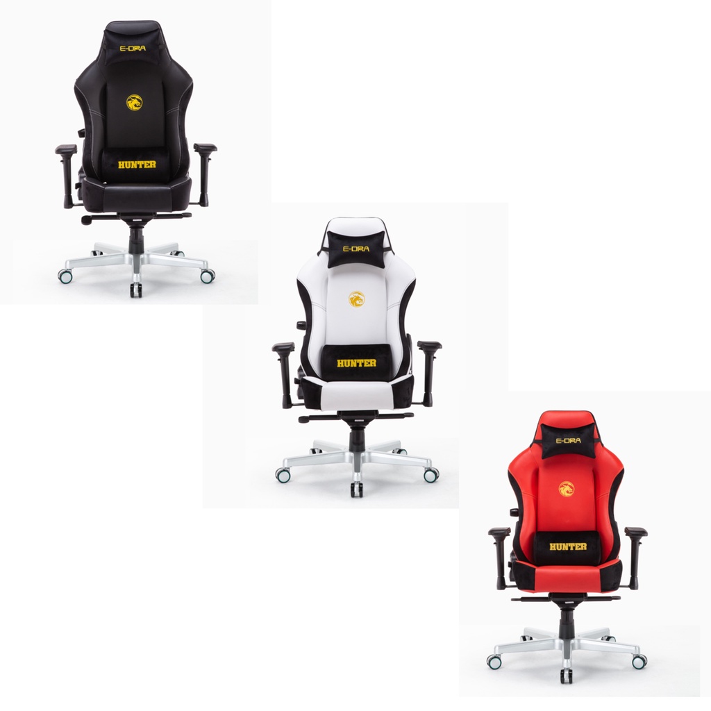 Ghế Gaming E-Dra Hunter EGC206 (Black/White/Red)
