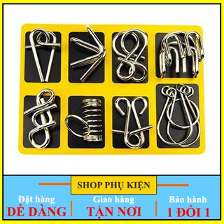[SIÊU RẺ] TRÒ CHƠI TRÍ TUỆ NHẬT - MẬT MÃ SẮT (CAST PUZZLE)