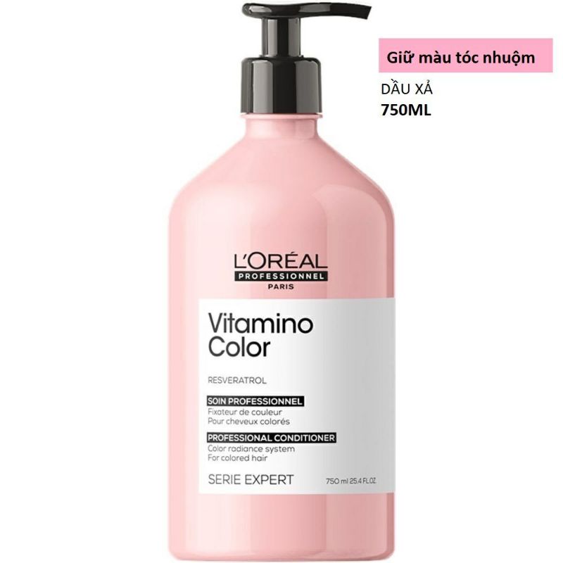 DẦU XẢ LOREAL PROFESSIONEL DƯỠNG MÀU TÓC NHUỘM 750ML