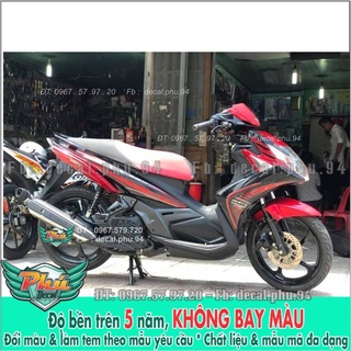 Tem rời Novo SX Đỏ đen (X) -1