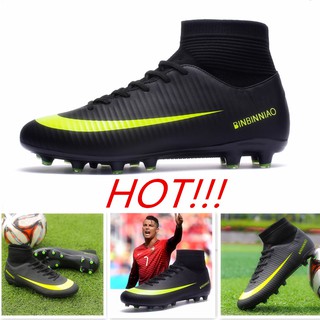 TẶNG🎁 Giày đá bóng cổ cao cỡ 35-45 dùng trên sân cỏ nhân tạo 2020 👡Tốt nhất NEW new [ CHUẨN CHẤT ]