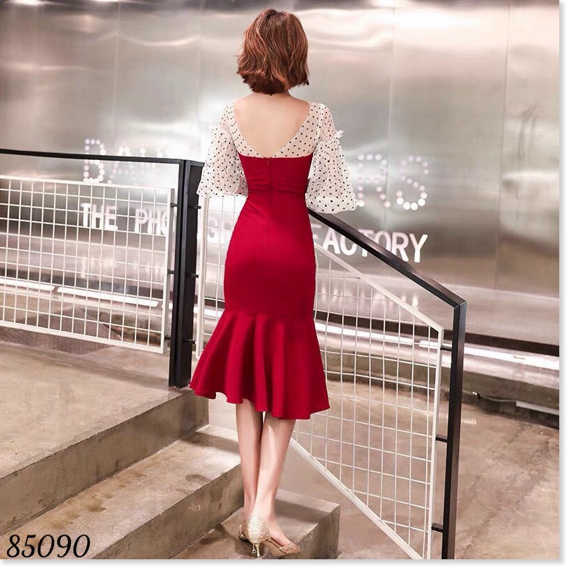 Đầm UMI đuôi cá phối lứa tôn dáng siêu sang cho các chị em KME FASHION