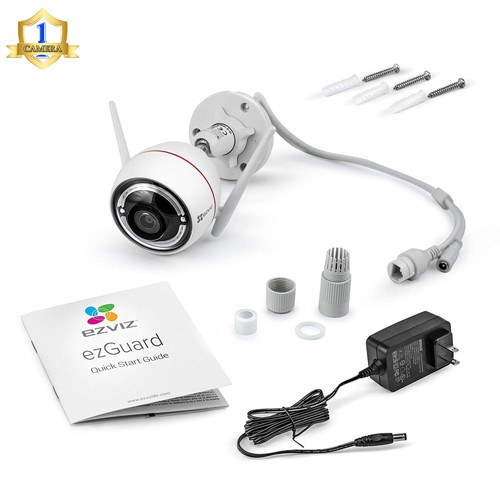 Camera  Wifi EZVIZ C3W 2.0, C3W Full Color Ngoài Trời Có màu ban đêm - Tùy chọn thẻ 32GB/64GB/128GB | WebRaoVat - webraovat.net.vn