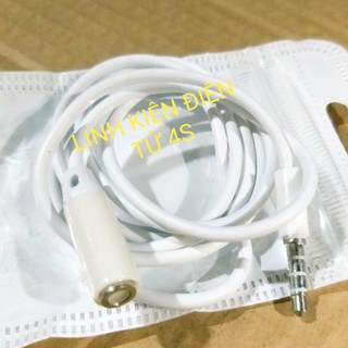 Cáp nối dài loa - phone: 3.5mm (4 điểm cực) dài 1M