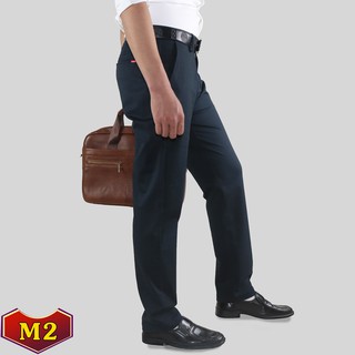 [XẢ HÀNG XUẤT DƯ] QUẦN KAKI NAM MÀU ĐEN, KIỂU SUÔNG ĐỨNG ĐẮN, CHẤT VẢI KAKI TRƠN, CÓ ĐỦ SIZE CHO NGƯỜI TỪ 45-90KG