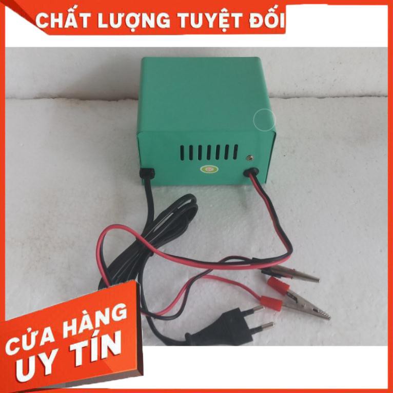 Bộ sạc bình ắc quy thông minh 2 chế độ 6V và 12V - 8A